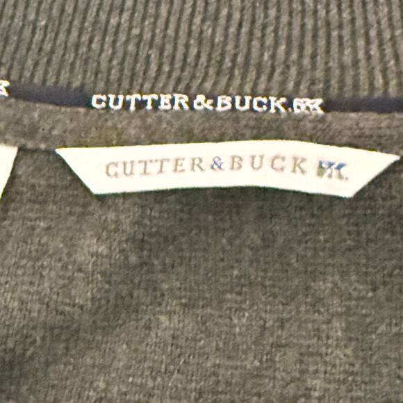 Cutter & Buck Ribbed 1/4 Zip Sweater Sz XL Dadcore Grandpacore Business Casual - Picture 5 of 7